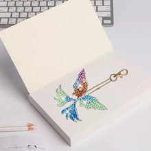 Load image into Gallery viewer, DIY Diamond Art Keychains Diamond Mosaic Kit Point Drill Key Ring (GJ040-1)
