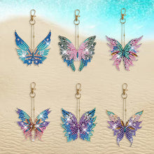 Load image into Gallery viewer, DIY Diamond Art Keychains Diamond Mosaic Kit Point Drill Key Ring (GJ040-2)
