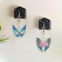 Load image into Gallery viewer, DIY Diamond Art Keychains Diamond Mosaic Kit Point Drill Key Ring (GJ040-2)
