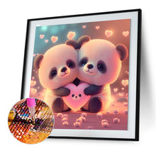 Load image into Gallery viewer, Love Panda 30*30CM(Canvas) Full Round Drill Diamond Painting
