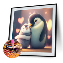 Load image into Gallery viewer, Love Penguin 30*30CM(Canvas) Full Round Drill Diamond Painting
