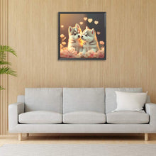 Load image into Gallery viewer, Love Puppies 30*30CM(Canvas) Full Round Drill Diamond Painting
