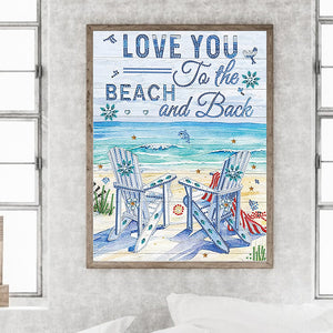 Summer Beach 30*40CM(Canvas) Partial Special Shaped Drill Diamond Painting