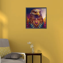 Load image into Gallery viewer, Handsome Eagle 30*30CM(Canvas) Partial Special Shaped Drill Diamond Painting
