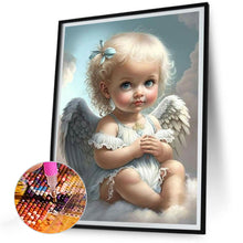 Load image into Gallery viewer, Little Angel 30*40CM(Canvas) Full Round Drill Diamond Painting
