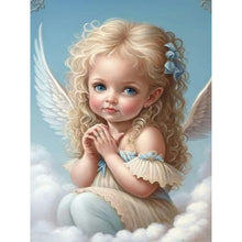 Load image into Gallery viewer, Little Angel 30*40CM(Canvas) Full Round Drill Diamond Painting
