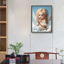 Load image into Gallery viewer, Little Angel 30*40CM(Canvas) Full Round Drill Diamond Painting
