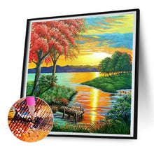 Load image into Gallery viewer, Landscape 30*30CM(Canvas) Full Round Drill Diamond Painting
