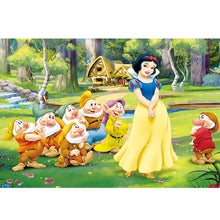 Load image into Gallery viewer, Snow White (70*50CM) 9CT 4 Stamped Cross Stitch
