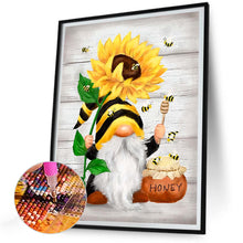 Load image into Gallery viewer, Sunflower Gnome 30*40CM(Canvas) Full Round Drill Diamond Painting
