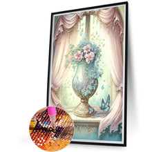 Load image into Gallery viewer, Flower Goblet 20*30CM(Picture) Full Square Drill Diamond Painting
