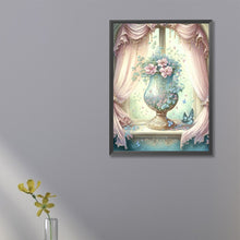 Load image into Gallery viewer, Flower Goblet 20*30CM(Picture) Full Square Drill Diamond Painting
