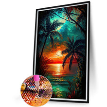 Load image into Gallery viewer, Maple Sunset 40*60CM(Canvas) Full Round Drill Diamond Painting
