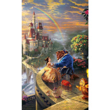 Load image into Gallery viewer, Beauty And The Beast 30*50CM(Canvas) Full Round Drill Diamond Painting
