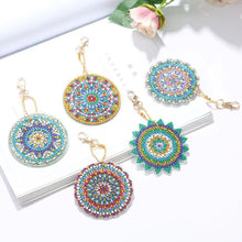 Load image into Gallery viewer, 5pcs Double Side Diamond Art Keychain 5D Special-shaped Drill Gifts (B01)
