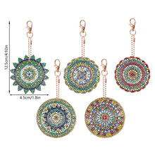 Load image into Gallery viewer, 5pcs Double Side Diamond Art Keychain 5D Special-shaped Drill Gifts (B01)
