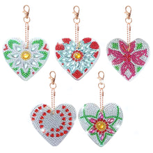Load image into Gallery viewer, 5pcs Double Side Diamond Art Keychain 5D Special-shaped Drill Gifts (B02)
