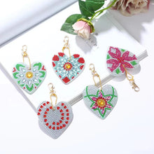Load image into Gallery viewer, 5pcs Double Side Diamond Art Keychain 5D Special-shaped Drill Gifts (B02)
