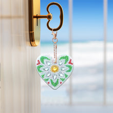 Load image into Gallery viewer, 5pcs Double Side Diamond Art Keychain 5D Special-shaped Drill Gifts (B02)

