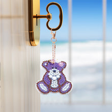 Load image into Gallery viewer, 5pcs Double Side Diamond Art Keychain 5D Special-shaped Drill Gifts (B03)
