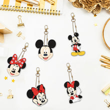 Load image into Gallery viewer, 5pcs Double Side Diamond Art Keychain 5D Special-shaped Drill Gifts (B04)
