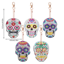 Load image into Gallery viewer, 5pcs Double Side Diamond Art Keychain 5D Special-shaped Drill Gifts (B05)
