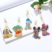 Load image into Gallery viewer, 5pcs Double Side Diamond Art Keychain 5D Special-shaped Drill Gifts (B12)
