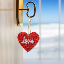 Load image into Gallery viewer, 5pcs Double Side Diamond Art Keychain 5D Special-shaped Drill Gifts (B13)
