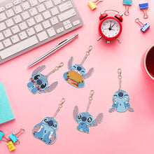 Load image into Gallery viewer, 5pcs Double Side Diamond Art Keychain 5D Special-shaped Drill Gifts (B15)

