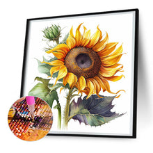 Load image into Gallery viewer, Sunflower 30*30CM(Canvas) Full Round Drill Diamond Painting
