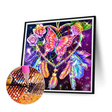 Load image into Gallery viewer, Butterfly Love Dream Catcher 30*30CM(Canvas) Full Round Drill Diamond Painting
