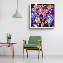 Load image into Gallery viewer, Butterfly Love Dream Catcher 30*30CM(Canvas) Full Round Drill Diamond Painting
