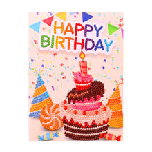 Load image into Gallery viewer, DIY Diamond Art Cards Art Craft Birthday 5D Diamond Painting Kits (6)
