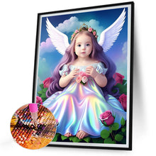 Load image into Gallery viewer, Angel Girl 30*40CM(Canvas) Full Round Drill Diamond Painting
