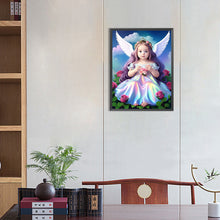 Load image into Gallery viewer, Angel Girl 30*40CM(Canvas) Full Round Drill Diamond Painting
