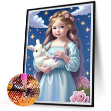 Load image into Gallery viewer, Angel Girl 30*40CM(Canvas) Full Round Drill Diamond Painting
