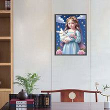 Load image into Gallery viewer, Angel Girl 30*40CM(Canvas) Full Round Drill Diamond Painting
