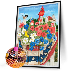 American Independence Day 30*40CM(Picture) Full Square Drill Diamond Painting