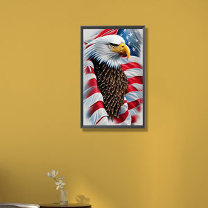 Eagle 30*50CM(Picture) Full Square Drill Diamond Painting