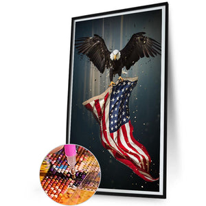 Eagle 30*50CM(Picture) Full Square Drill Diamond Painting