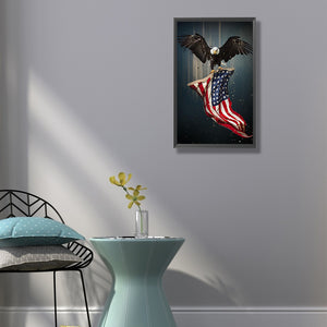 Eagle 30*50CM(Picture) Full Square Drill Diamond Painting