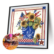 Load image into Gallery viewer, Sunflower 40*40CM(Picture) Full Square Drill Diamond Painting
