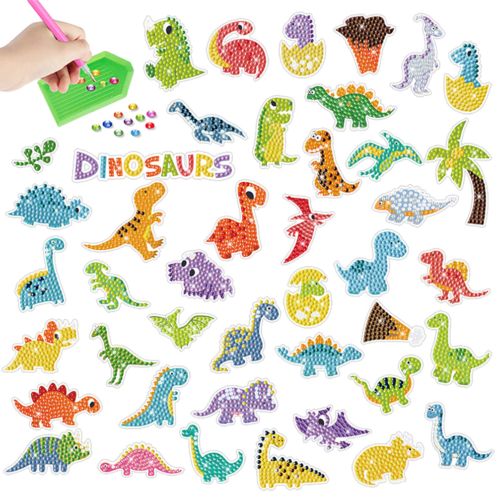4pcs Gem Sticker Diamond Art 5D Arts Crafts DIY for Kids Beginner (BT260)