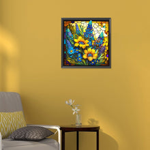 Load image into Gallery viewer, Sunflower 30*30CM(Canvas) Full Round Drill Diamond Painting
