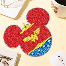 Load image into Gallery viewer, DIY Diamond Painting Coasters Kit Diamonds Cup Mat Cartoon Mickey (MZ015)
