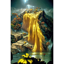 Load image into Gallery viewer, Jinshan Waterfall 40*60CM(Canvas) Full Round Drill Diamond Painting
