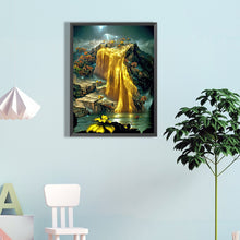 Load image into Gallery viewer, Jinshan Waterfall 40*60CM(Canvas) Full Round Drill Diamond Painting
