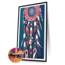Load image into Gallery viewer, Independence Day Dream Catcher 20*30CM(Canvas) Full Square Drill Diamond Painting

