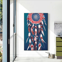 Load image into Gallery viewer, Independence Day Dream Catcher 20*30CM(Canvas) Full Square Drill Diamond Painting
