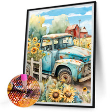 Load image into Gallery viewer, Tractor 30*40CM(Canvas) Full Round Drill Diamond Painting
